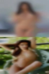 Sexy woman swimming nude
