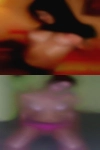 Sexy woman swimming nude